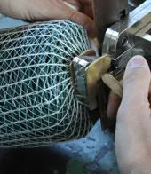 tubetto agricolo in pvc confezionato in rete