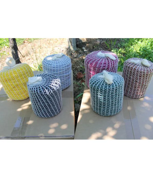 tubetto agricolo in pvc confezionato in rete diversi colori