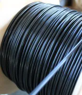 Tubetto agricolo in PVC su spoletta in legno (particolare)
