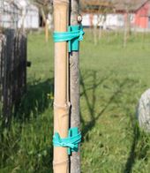 Tree protector in PVC green